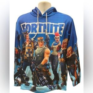 Fortnite all over print graphic hoodie​​​​​​​​​